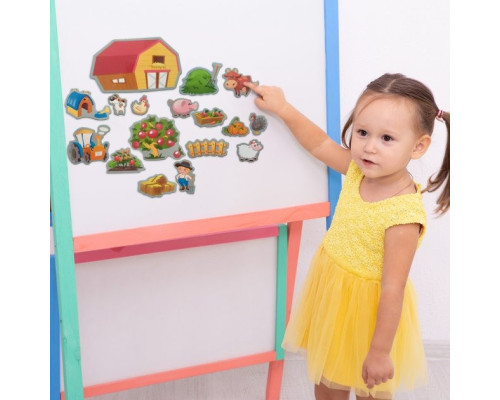 Набір магнітів Magdum "Весела Ферма" ML4031-10 EN