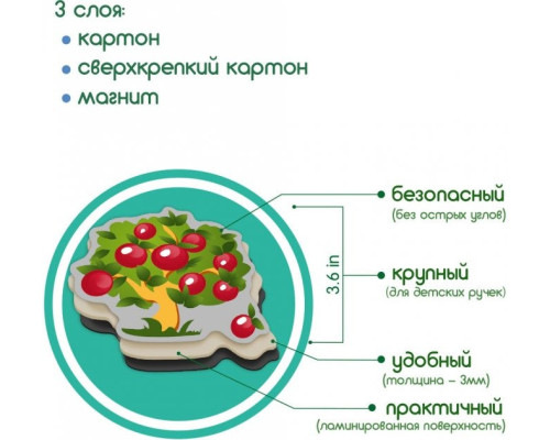 Набір магнітів Magdum "Весела Ферма" ML4031-10 EN