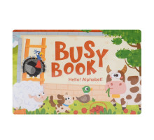 Мягкая развивающая игрушка-книжечка "Busybook" 557-581-583-3