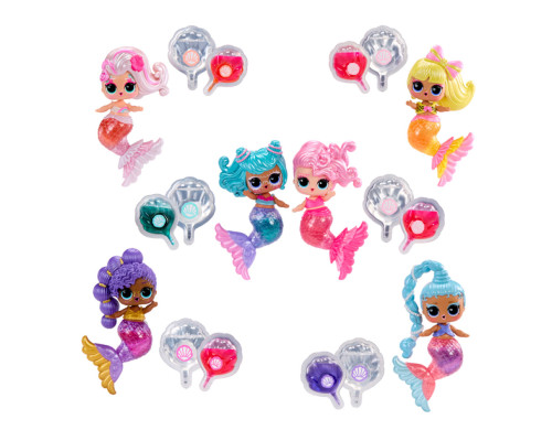 Ігровий набір з лялькою "Милі русалоньки" L.O.L. Surprise! 596301 серії "Mermaids! Makeover Magic"