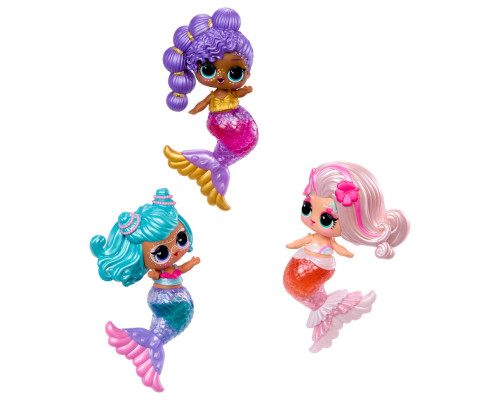 Ігровий набір з лялькою "Милі русалоньки" L.O.L. Surprise! 596301 серії "Mermaids! Makeover Magic"