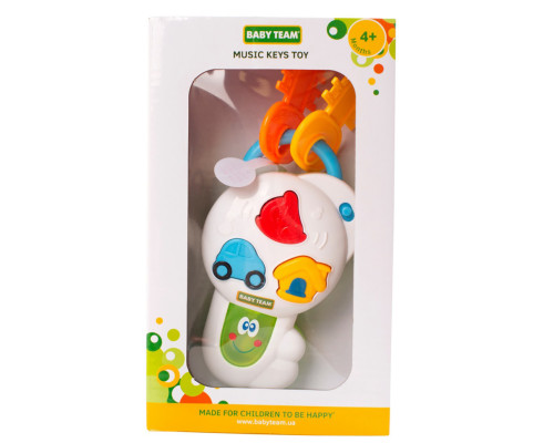 Дитяча музична іграшка "Ключики" 8622 світлові та звукові ефекти