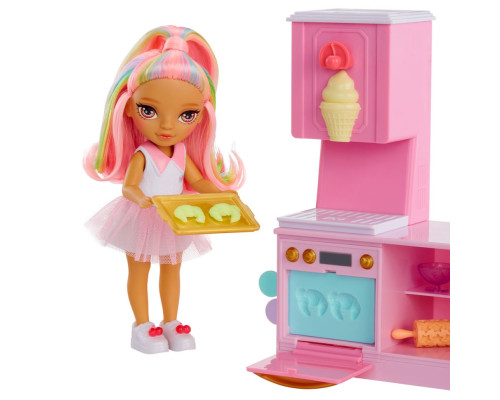 Ігровий набір із лялькою серії "Littles" Кондитерська Кенді Rainbow High 522058