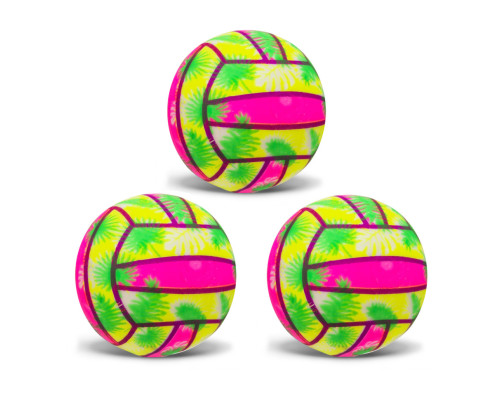 Дитячий яскравий Гумовий м'яч RB26527-9 різнокольоровий, 26 грам, 7 см