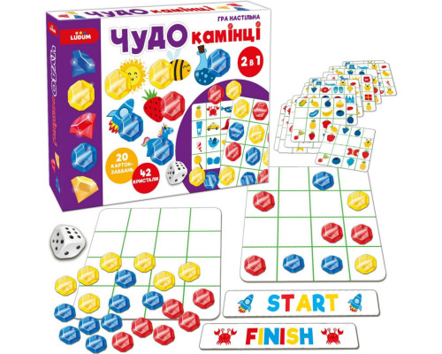 Игра настольная "ЧУДО-камушки" ME5032-12