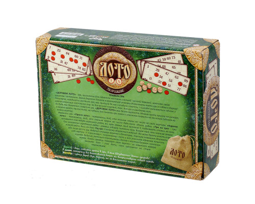 Настольная игра "Лото дорожное" Бочата DTG51U УКР