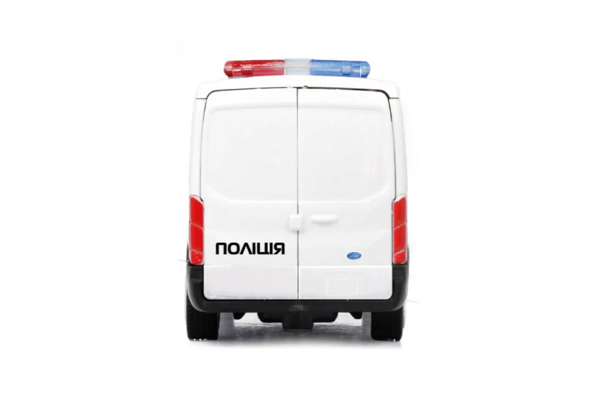 Автомодель "FORD TRANSIT VAN ПОЛІЦІЯ" TechnoDrive 250343U, 1:32 Автомодель "FORD TRANSIT VAN ПОЛІЦІЯ" TechnoDrive 250343U, 1:32