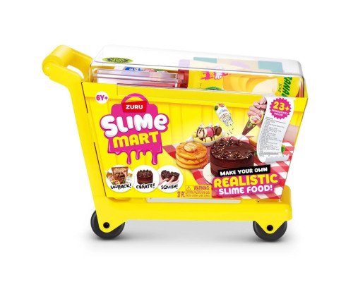 Ігровий набір зі слаймами "Візок смаколиків" Slime Mart 15907 серії "Shopping Cart"