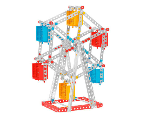 Металевий конструктор Колесо огляду ТехноК 7891TXK, 470 деталей