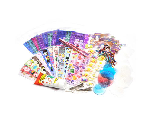 Набор для творчества "Создай свой браслет" TRSW-71 основы для брелков, заколки, наклейки