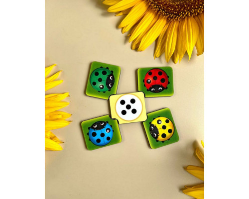 Настольная игра-сортер "Солнышко" Ubumblebees (ПСФ063) PSF063 цвет, счет и направления