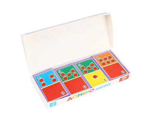 Детское домино "В мире сказки" 1127TXK 28 элементов