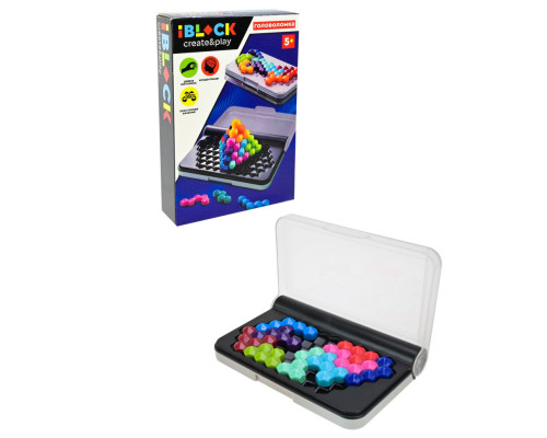 Головоломка серии "Create and Play" PL-724-114 развитие логики 120 вариантов сборки