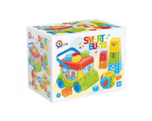 Дитяча іграшка для розвитку "Автобус сортер" 0389TXK