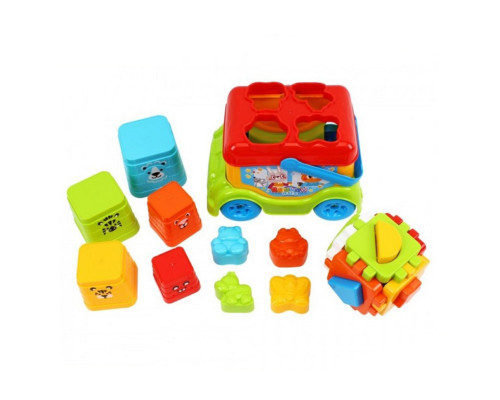 Дитяча іграшка для розвитку "Автобус сортер" 0389TXK