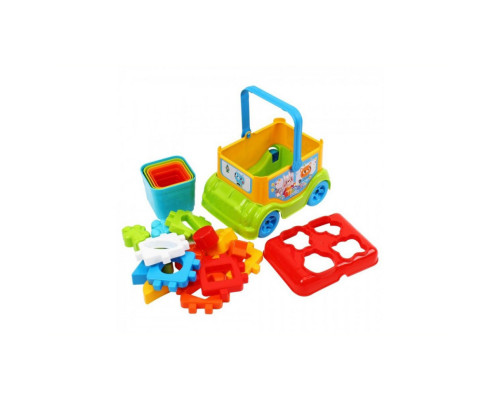 Дитяча іграшка для розвитку "Автобус сортер" 0389TXK