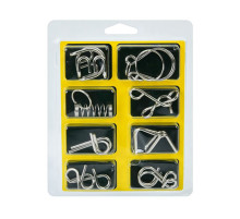 Набір металевих головоломок "Metal Puzzle" 808A-C-B(Yellow) 8 штук в наборі