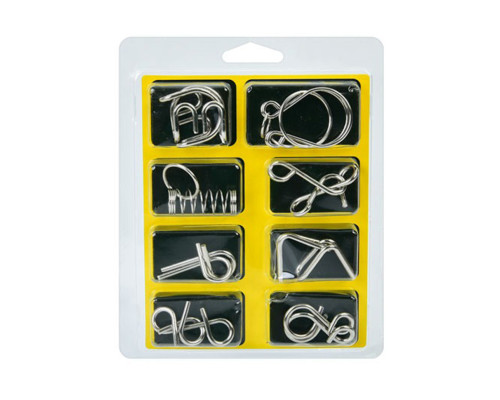 Набір металевих головоломок "Metal Puzzle" 808A-C-B(Yellow) 8 штук в наборі