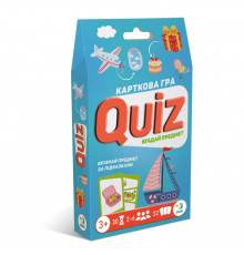 Настільна карткова гра для дітей "Вікторина: Вгадай предмет!" 301245