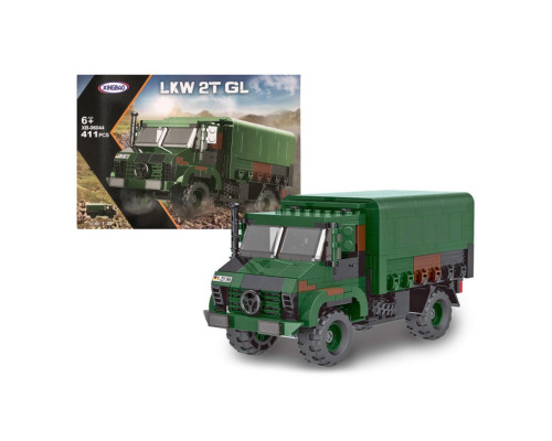 Конструктор "Військова вантажівка"  XB-06044 411 деталей