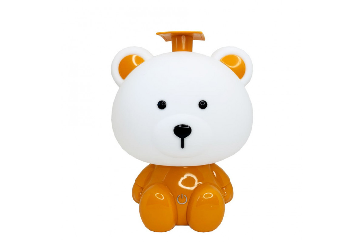 Нічник дитячий "Ведмідь" MGZ-1406(Orange) мережевий, живлення від USB