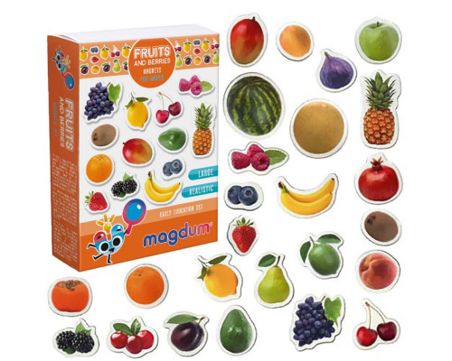 Набір магнітів Magdum "Фрукти і ягоди" ML4031-11 EN