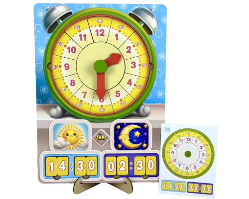 Развивающая игра Часы - Учим время (ПСД279) PSD279