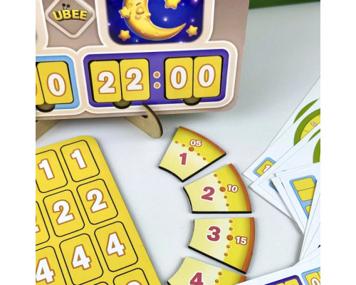 Развивающая игра Часы - Учим время (ПСД279) PSD279