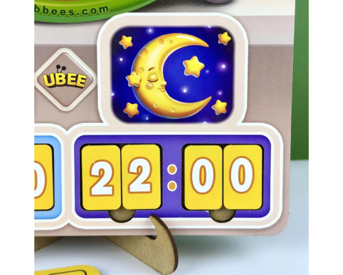 Развивающая игра Часы - Учим время (ПСД279) PSD279