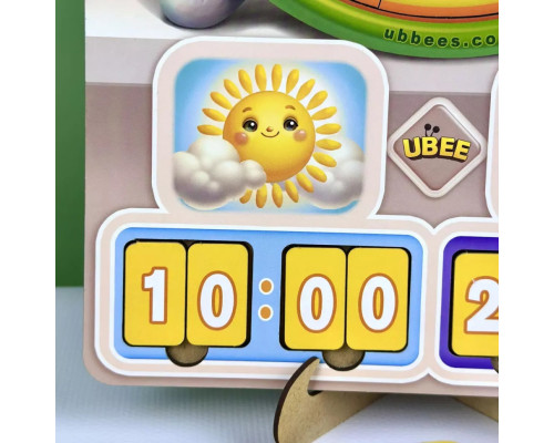 Развивающая игра Часы - Учим время (ПСД279) PSD279