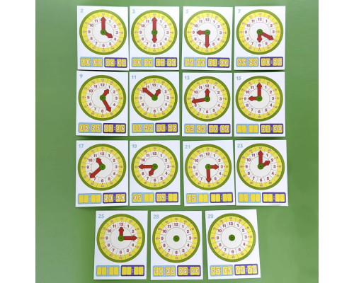 Развивающая игра Часы - Учим время (ПСД279) PSD279