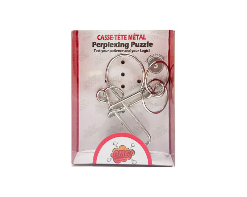 Металева головоломка "Perplexing puzzle" 5562D-23, 3 складність