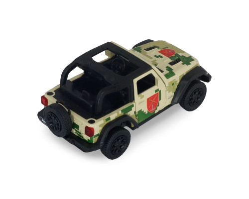 Автомодель серии "Шевроны Героев" Jeep Wrangler Rubicon "Юг" TechnoDrive 250398UM