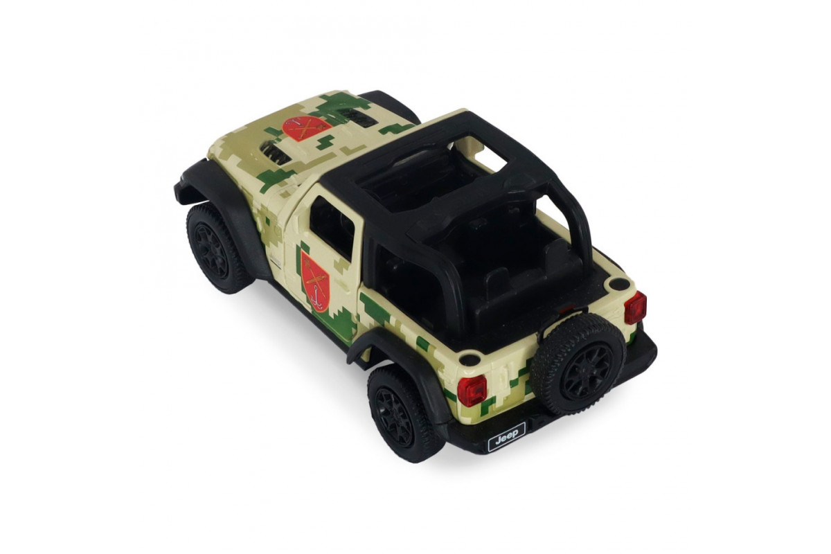 Автомодель серии "Шевроны Героев" Jeep Wrangler Rubicon "Юг" TechnoDrive 250398UM