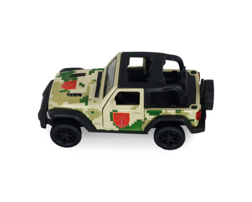 Автомодель серии "Шевроны Героев" Jeep Wrangler Rubicon "Юг" TechnoDrive 250398UM