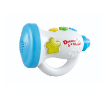 Детская музыкальная игрушка "Труба" 8625_труба, световые и звуковые эффекты