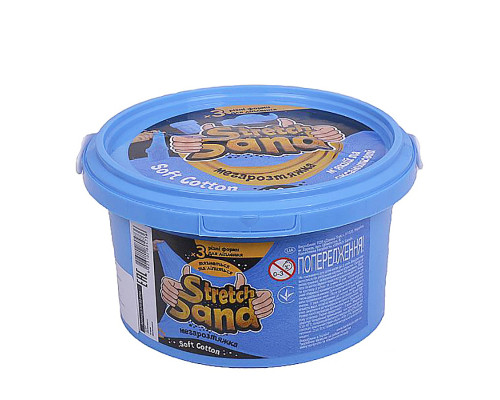 Набір креативної творчості "Stretch Sand" STS-02-01U 400 гр Синій