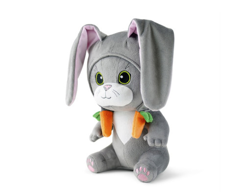 Плюшева іграшка Кото-Кролик FWPCATBANNY22GY00, 29 см