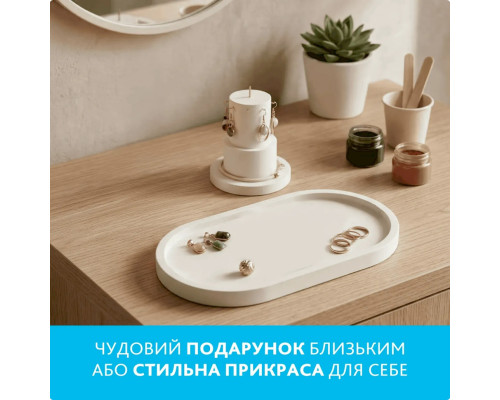 Набір для виготовлення підставок для прикрас та свічника GP-003 з гіпсу