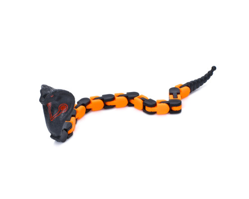 Фігурка антистрес "Змія" FC916(Black) пластик, 27 см