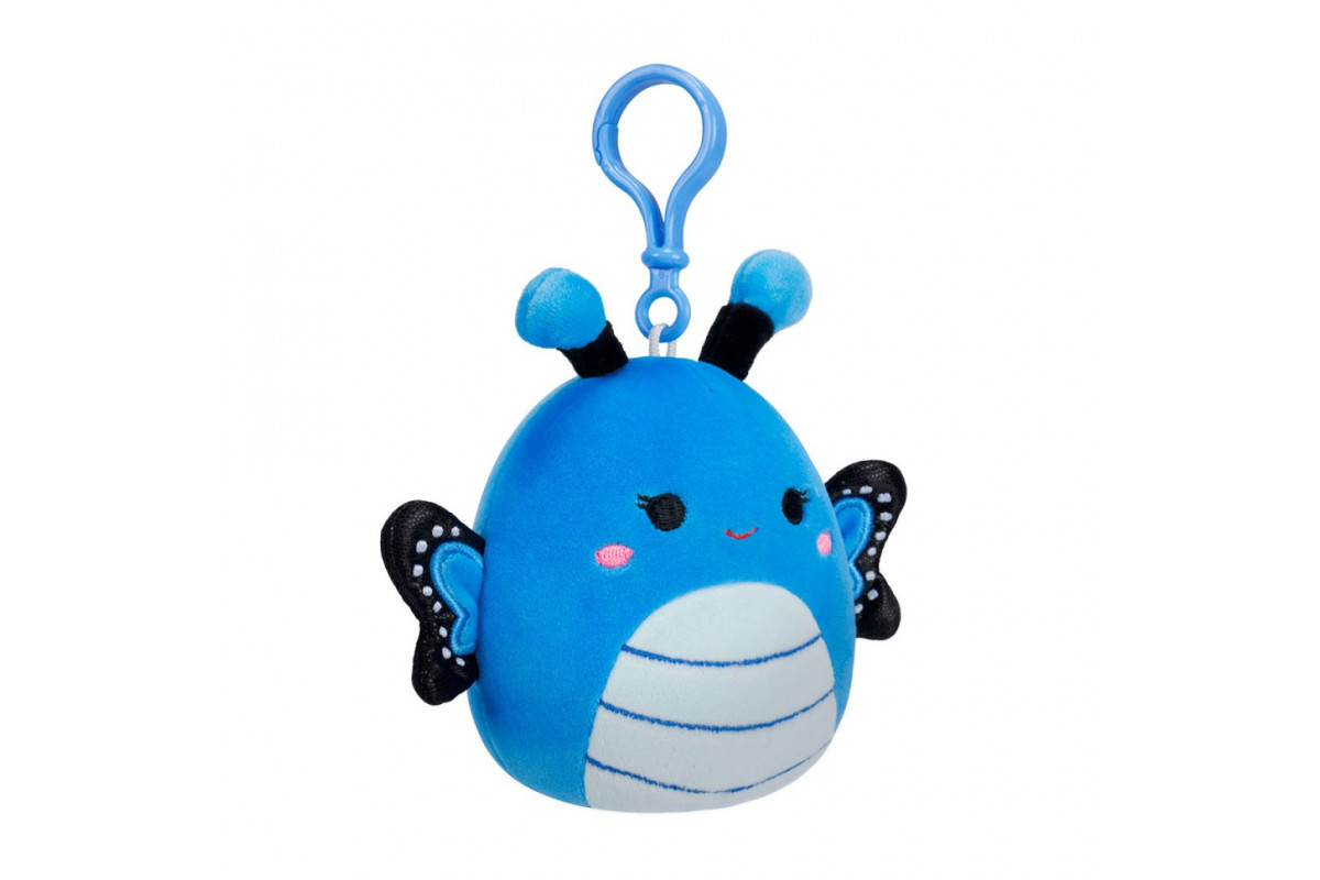 М'яка іграшка на кліпсі "Метелик Вейверлі" Squishmallows SQCP00220, 9 см
