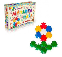 Детская мозаика-пазл №5 1-146, 130 деталей ?40мм