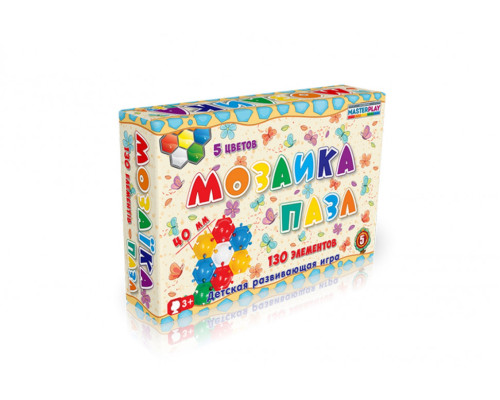 Детская мозаика-пазл №5 1-146, 130 деталей ?40мм