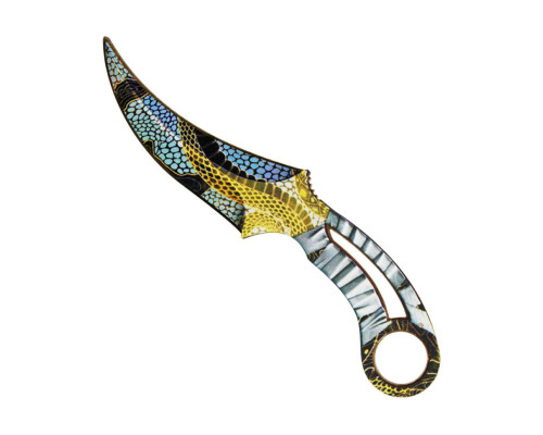 Деревянный сувенирный нож "Фанг Змей" FAN-S serpent