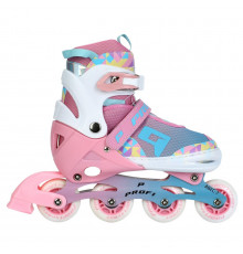Детские раздвижные ролики A4156-L-P, размер 39-42