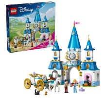 Конструктор Замок Золушки и карета LEGO 43275, 596 деталей