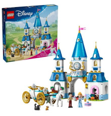 Конструктор Замок Золушки и карета LEGO 43275, 596 деталей