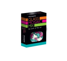 Детский набор для творчества "Мозаичный микс" MA5004 белый, бирюзовый, фиолетовый с глиттером