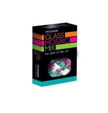 Детский набор для творчества "Мозаичный микс" MA5004 белый, бирюзовый, фиолетовый с глиттером