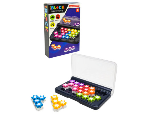 Головоломка серии "Create and Play" PL-724-115 развитие логики 120 вариантов сборки